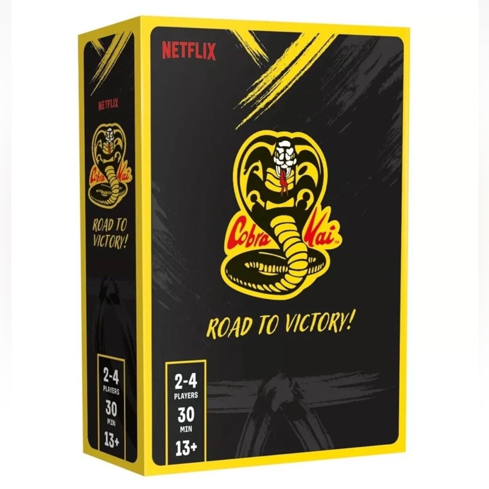 Cobra Kai Netflix Board Game Road to Victory Brand New Sealed